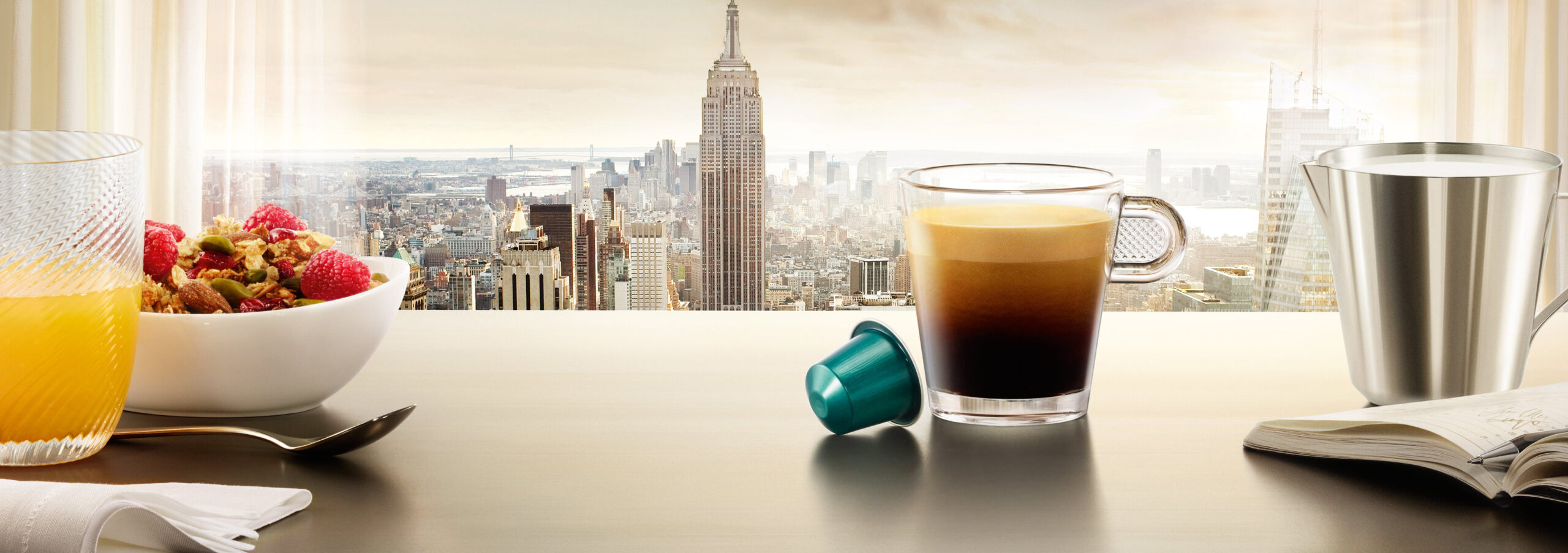 Campagne Nespresso Breakfast Push
